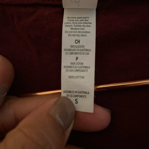 Mommy and me fall matching pumpkin spice shirts small and 2T maroon color - Picture 11 of 13